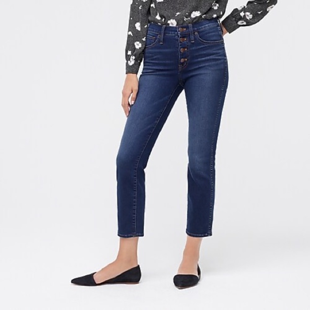 Jcrew high rise vintage jeans